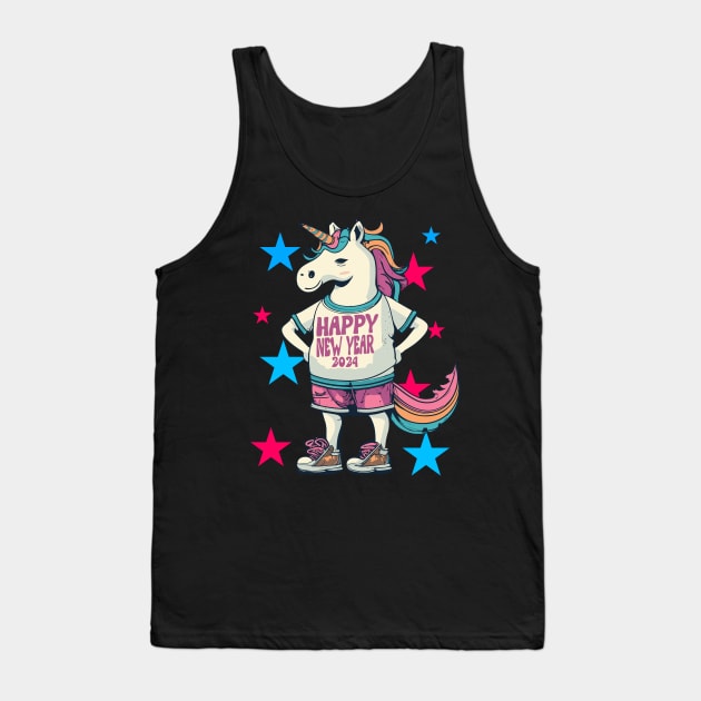 Rainbow Unicorn Tank Top by Outrageous Flavors